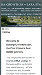 Mobile Screenshot of durangocolorado.com